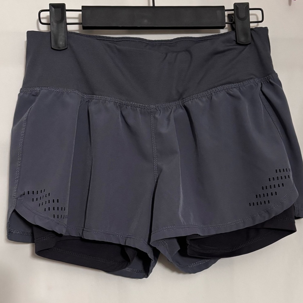 Champion Gray Athletic Shorts Lightweight Performance